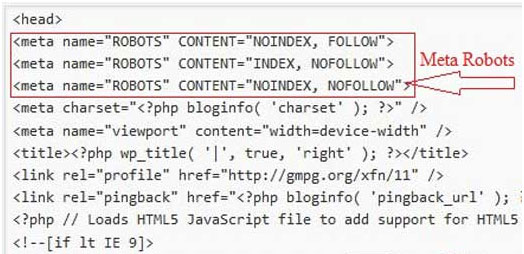 Tìm Hiểu Về Thẻ Meta Robots Là Gì?