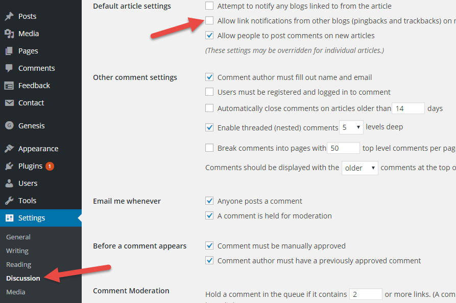 Sự khác biệt giữa Trackbacks và pingbacks là gì?