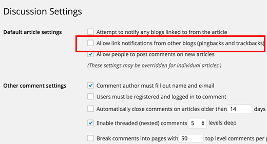 Sự khác biệt giữa Trackbacks và pingbacks là gì?