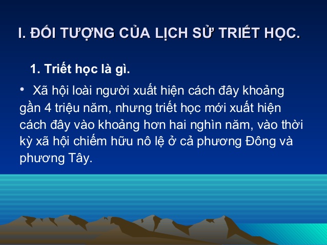 Triết học là gì và đối tượng nghiên cứu của môn triết học?