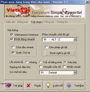 Vietkey là gì và hướng dẫn download cài đặt vietkey 2000?