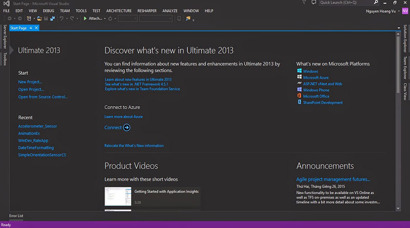 Visual Studio là gì và các tính năng phần mềm Visual Studio?
