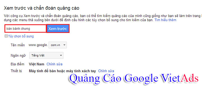 Các công cụ cần biết khi quảng cáo Google Ads