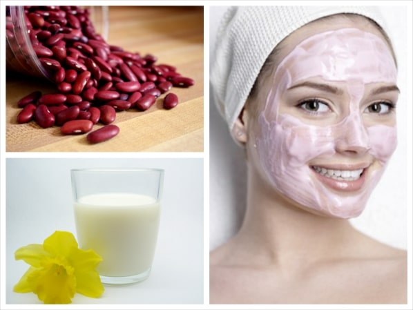 Trắng Da Với Bột Đậu Sau Một Tuần
