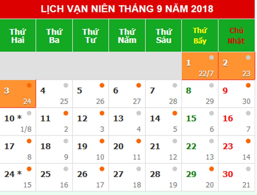 Lịch Nghỉ Lễ Quốc Khánh 2/9/2018 Chính Thức