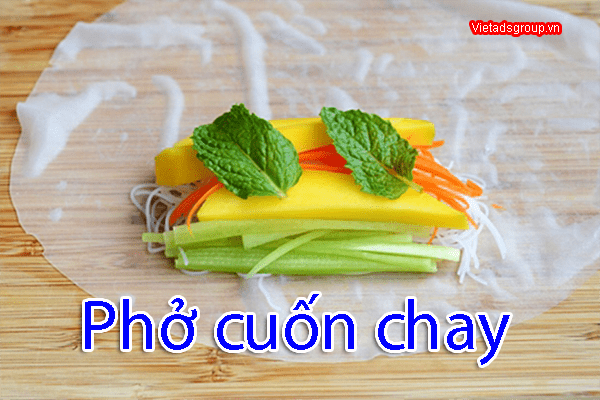 Cách Làm Phở Cuốn Chay Thơm Ngon khó Cưỡng Cho Những Ngày Chán Thịt