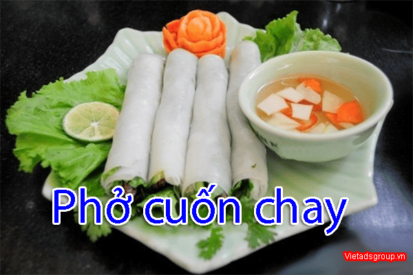 Cách Làm Phở Cuốn Chay Thơm Ngon khó Cưỡng Cho Những Ngày Chán Thịt