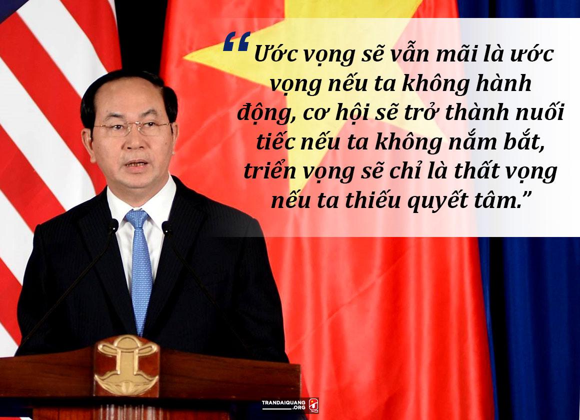 Chủ Tịch Nước Trần Đại Quang Đã Ra Đi Mãi Mãi