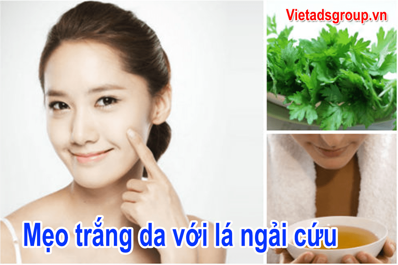 Mẹo Hay Trắng Da Sau Tuần Với Lá Ngải Cứu