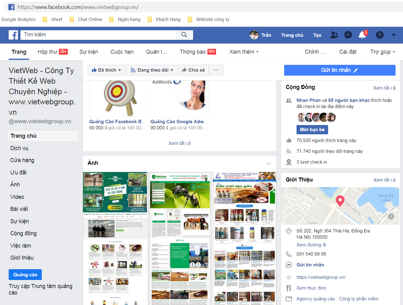 Dịch vụ thiết kế Website uy tín chất lượng hiệu quả 2021