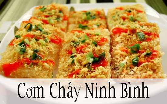 cơm cháy ninh bình