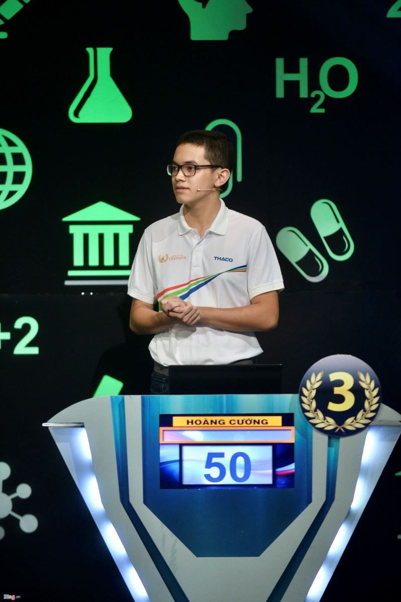 Hoàng Cường Trở Thành Tân Quán Quân 'Đường Lên Đỉnh Olympia' Năm 18