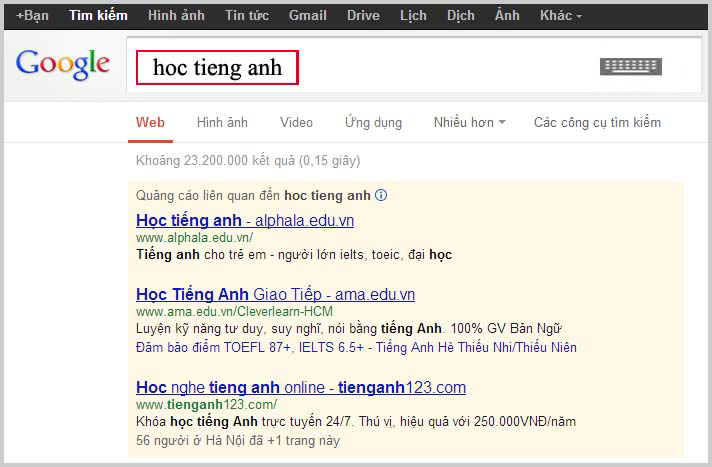Quảng cáo Google