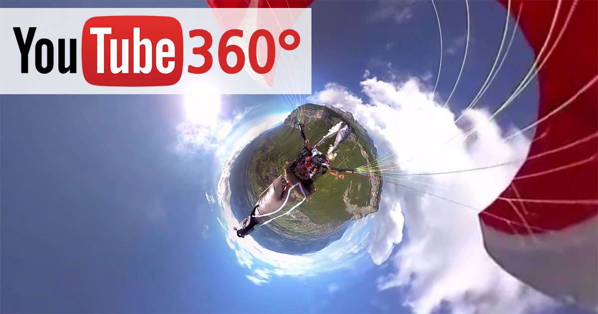 YouTube cho phép truyền hình trực tiếp định dạng Video 360?