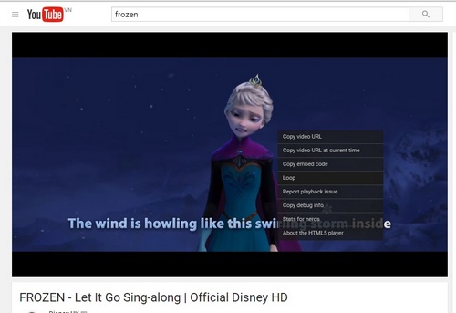 Mẹo để Youtube tự động phát lại video?