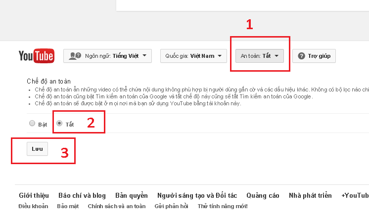 Khắc phục bật xanh biểu tượng $ nhưng không hiện quảng cáo youtube?