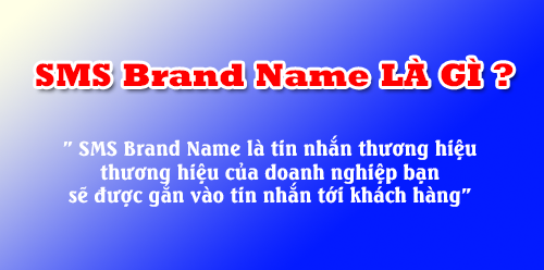 sms brand name là gì