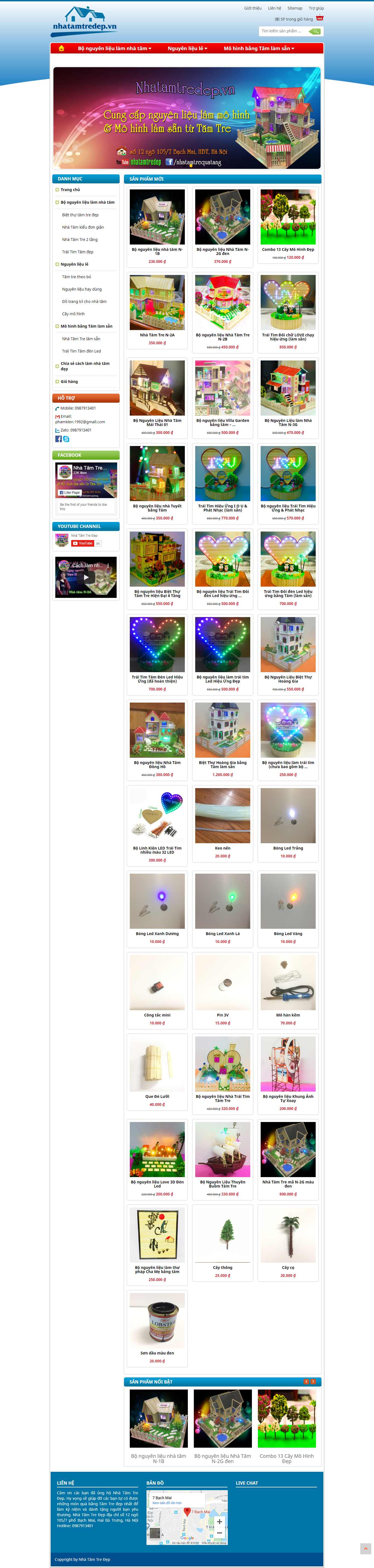 Thiết kế Web đồ handmade nhatamtredep.vn