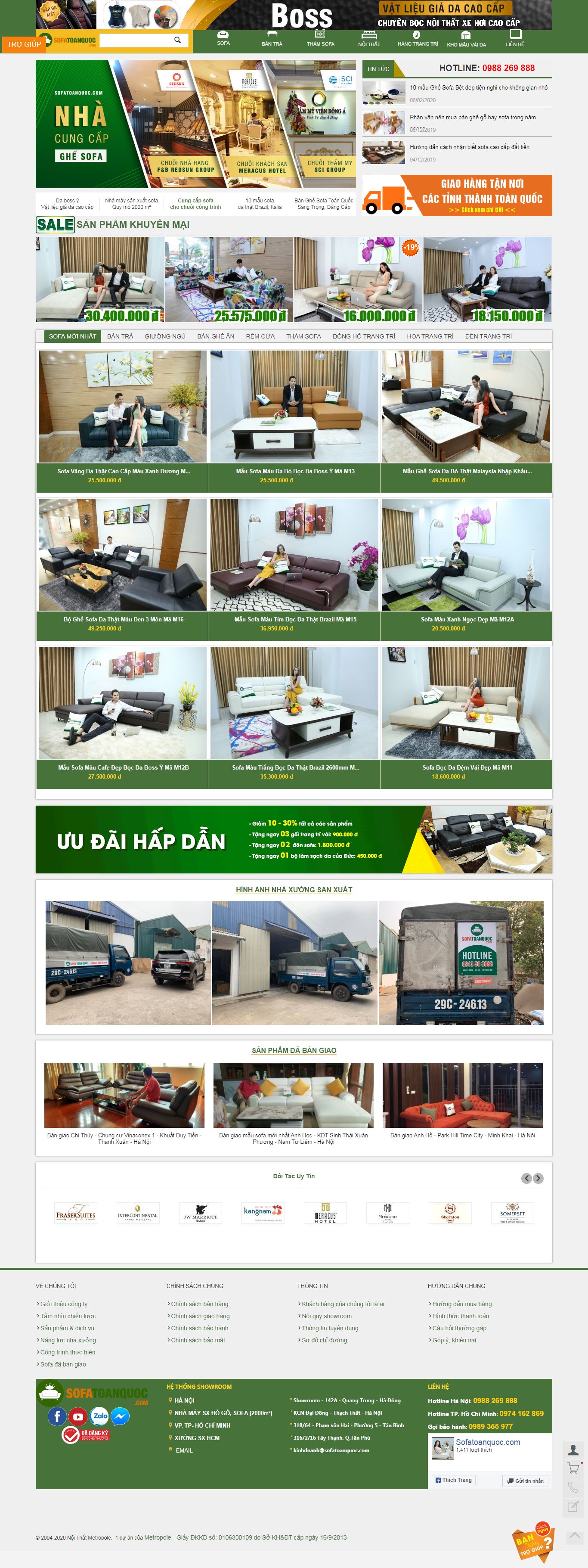 Thiết kế Web sofa sofatoanquoc.com