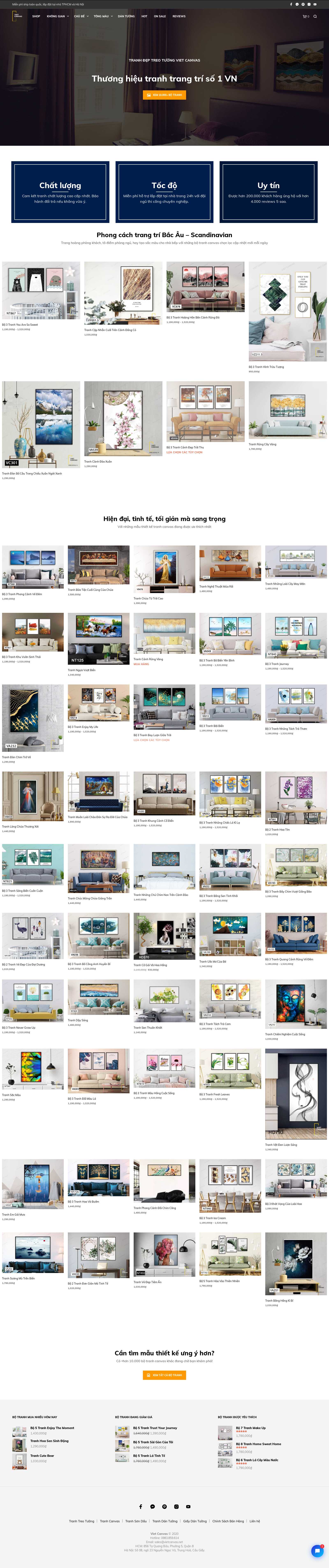 Thiết kế Web chuẩn seo vietcanvas.net