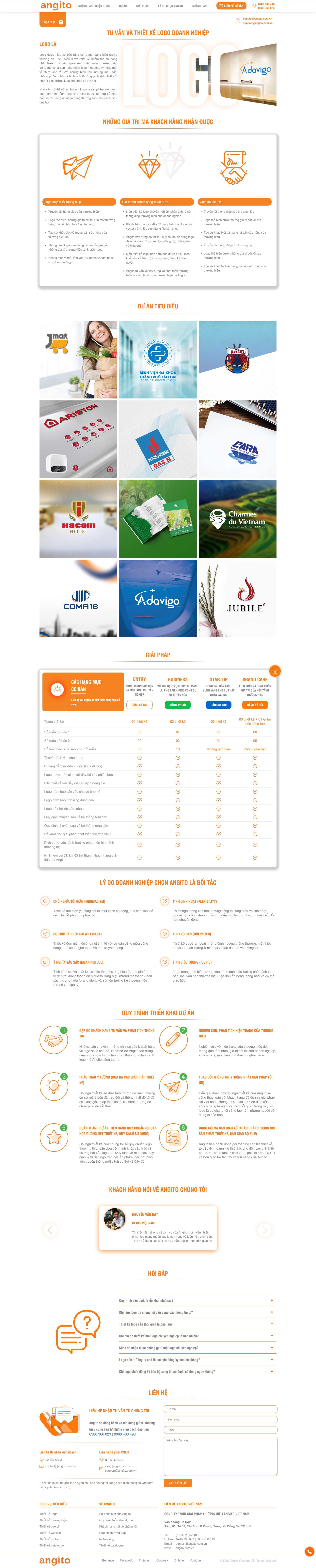 Thiết kế Web logo logo.angito.com.vn