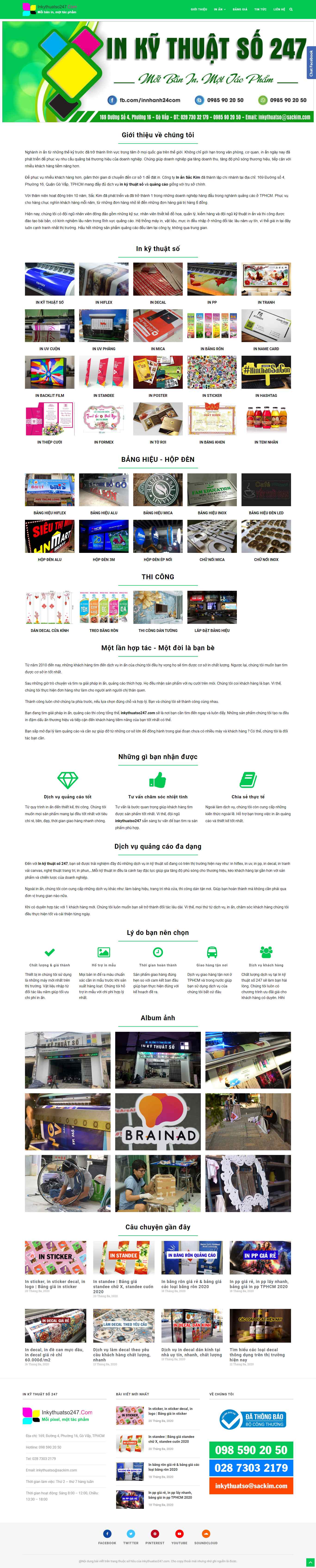 Thiết kế Web in ấn kỹ thuật số inkythuatso247.com