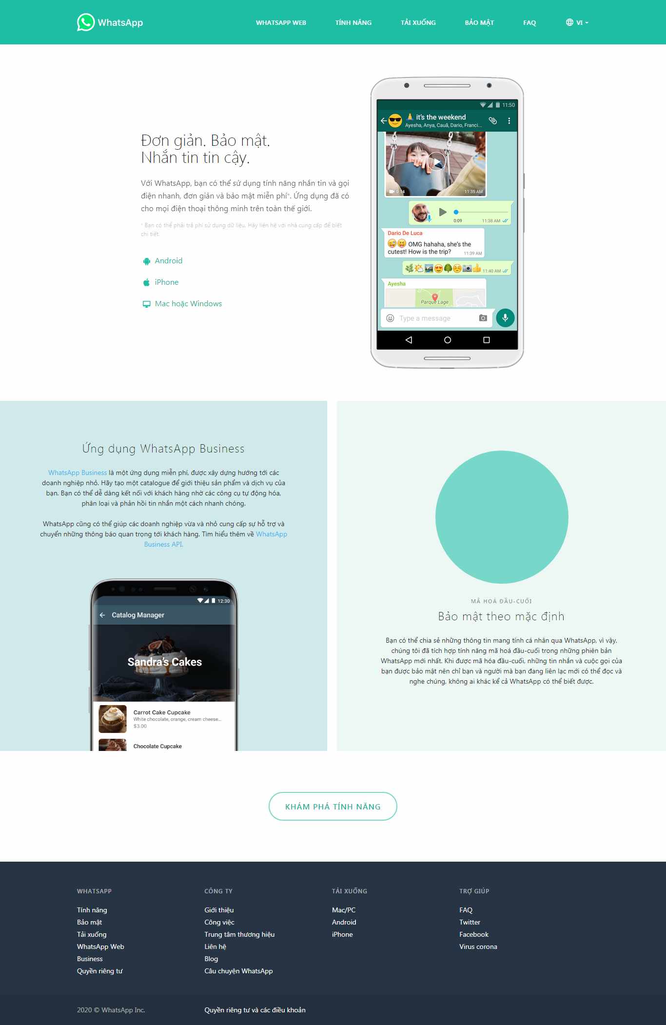 Thiết kế Web app ứng dụng whatsapp.com
