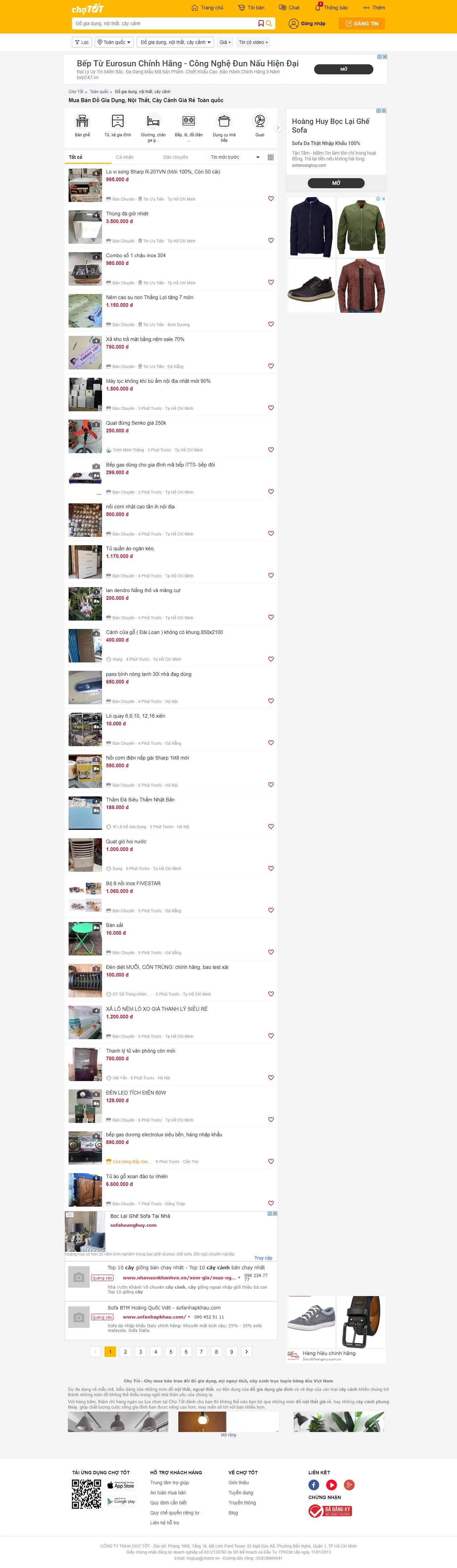 Thiết kế Web blog chuyện chotot.com