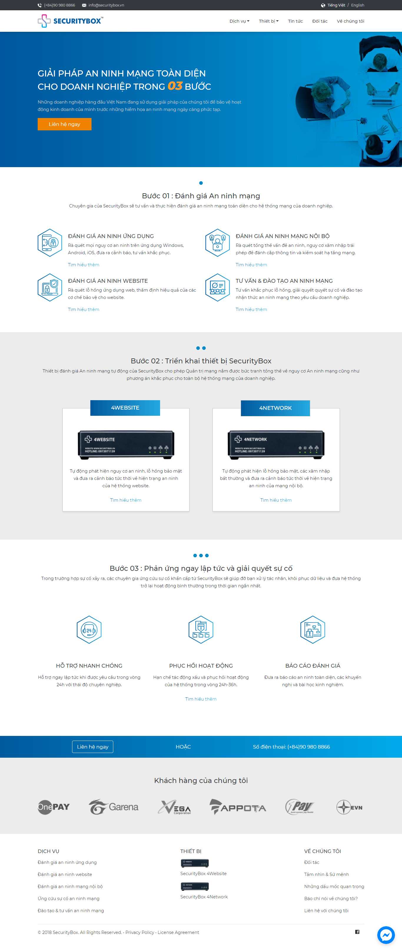 Thiết kế Web quản trị mạng securitybox.vn