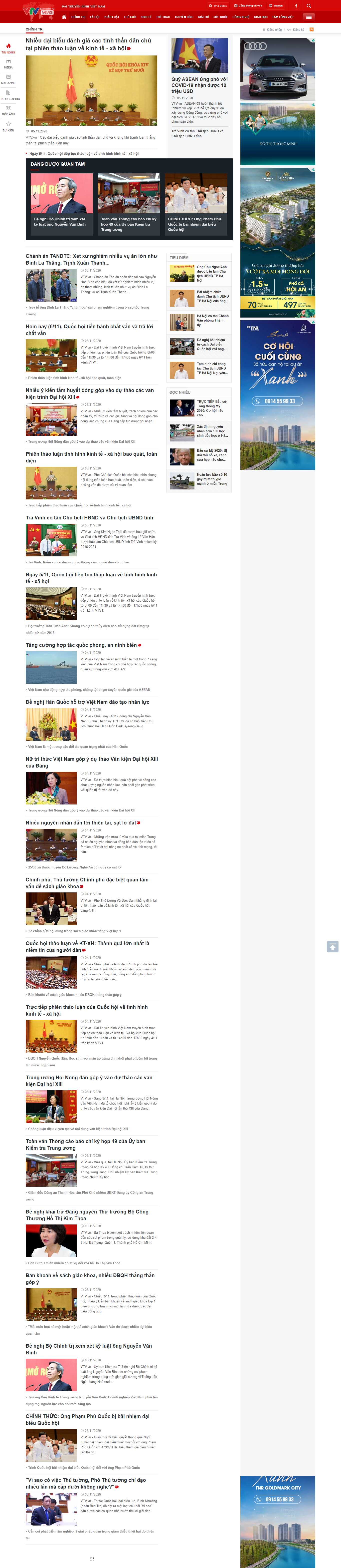 Thiết kế Web vtv vtv.vn