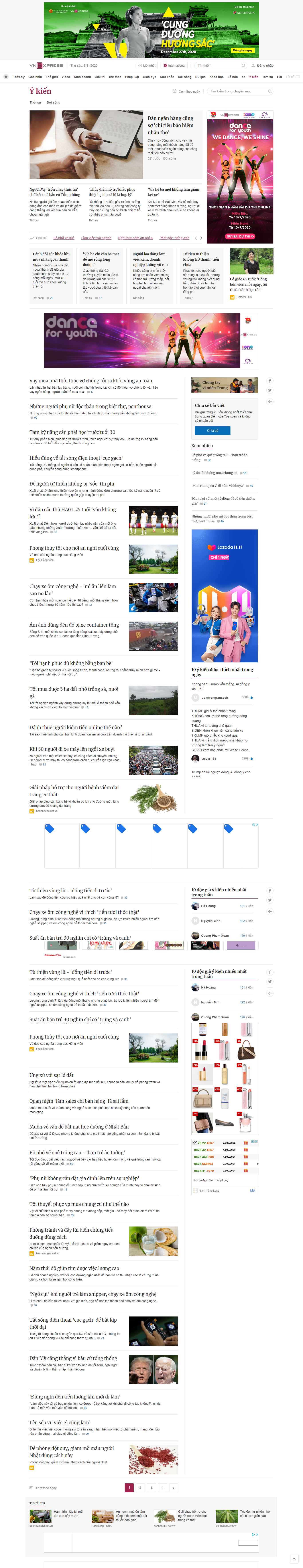 Thiết kế Web vnexpress vnexpress.net