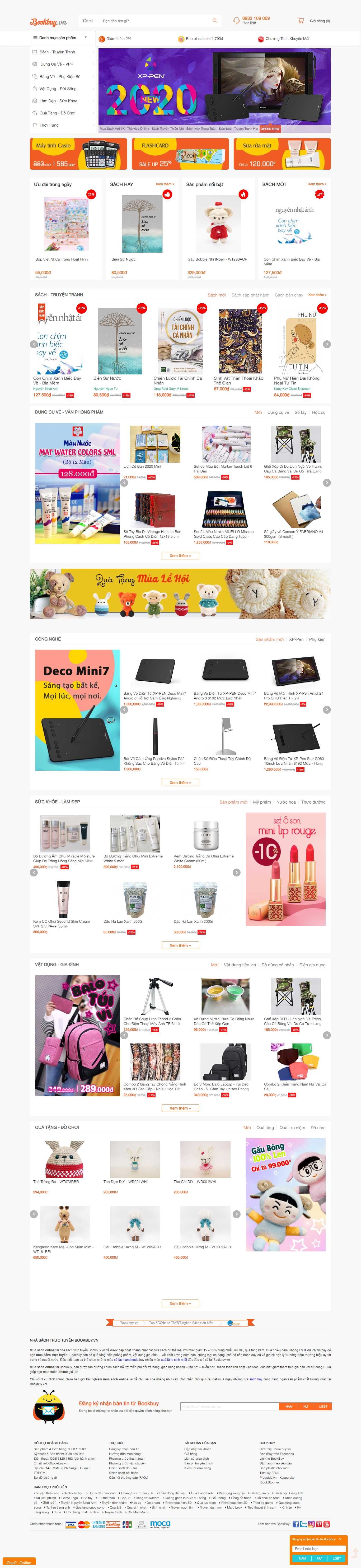 Thiết kế Web bán sách bookbuy.vn