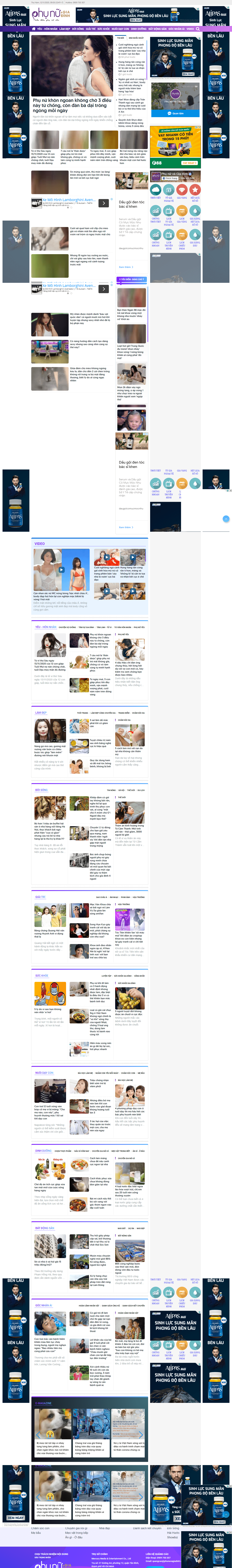 Thiết kế Web gia đình phunuvagiadinh.vn