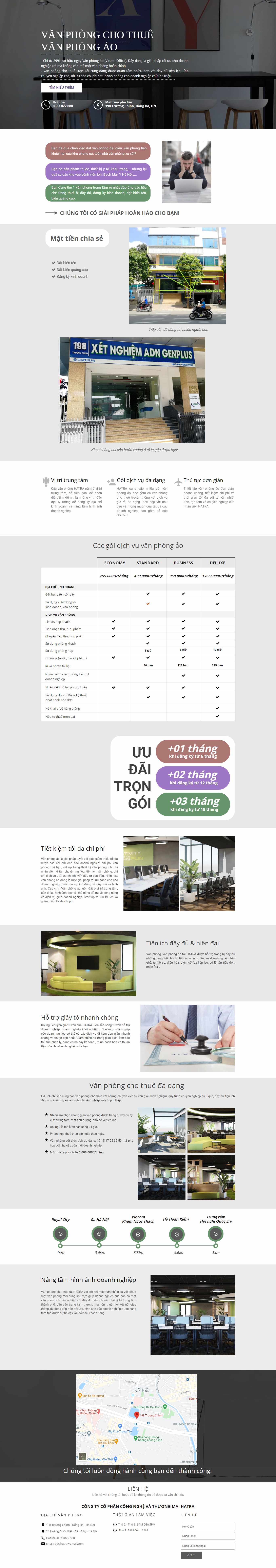 Thiết kế Web giới thiệu vanphonglinhhoat.com