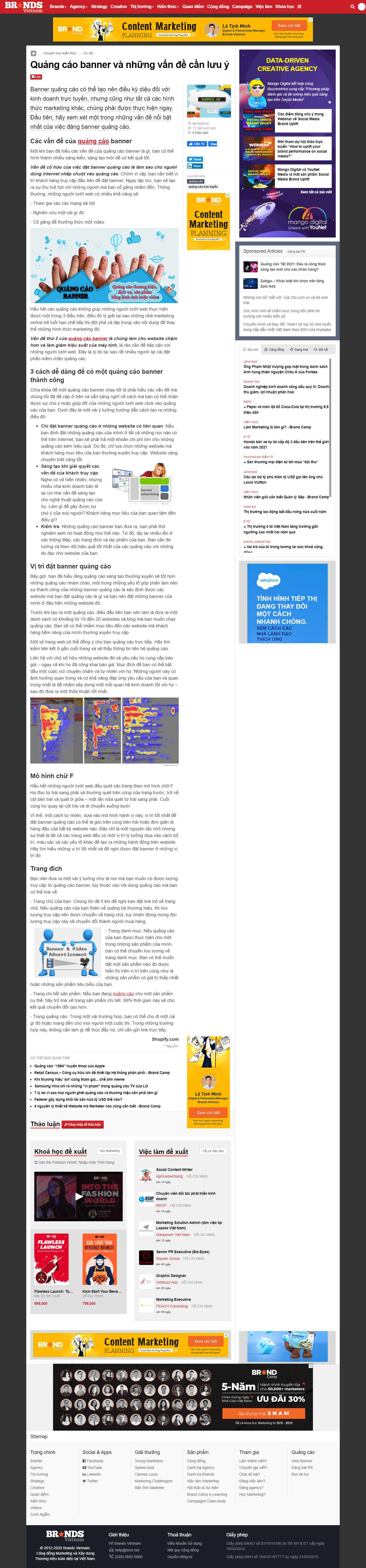 Thiết kế Web quảng cáo brandsvietnam.com
