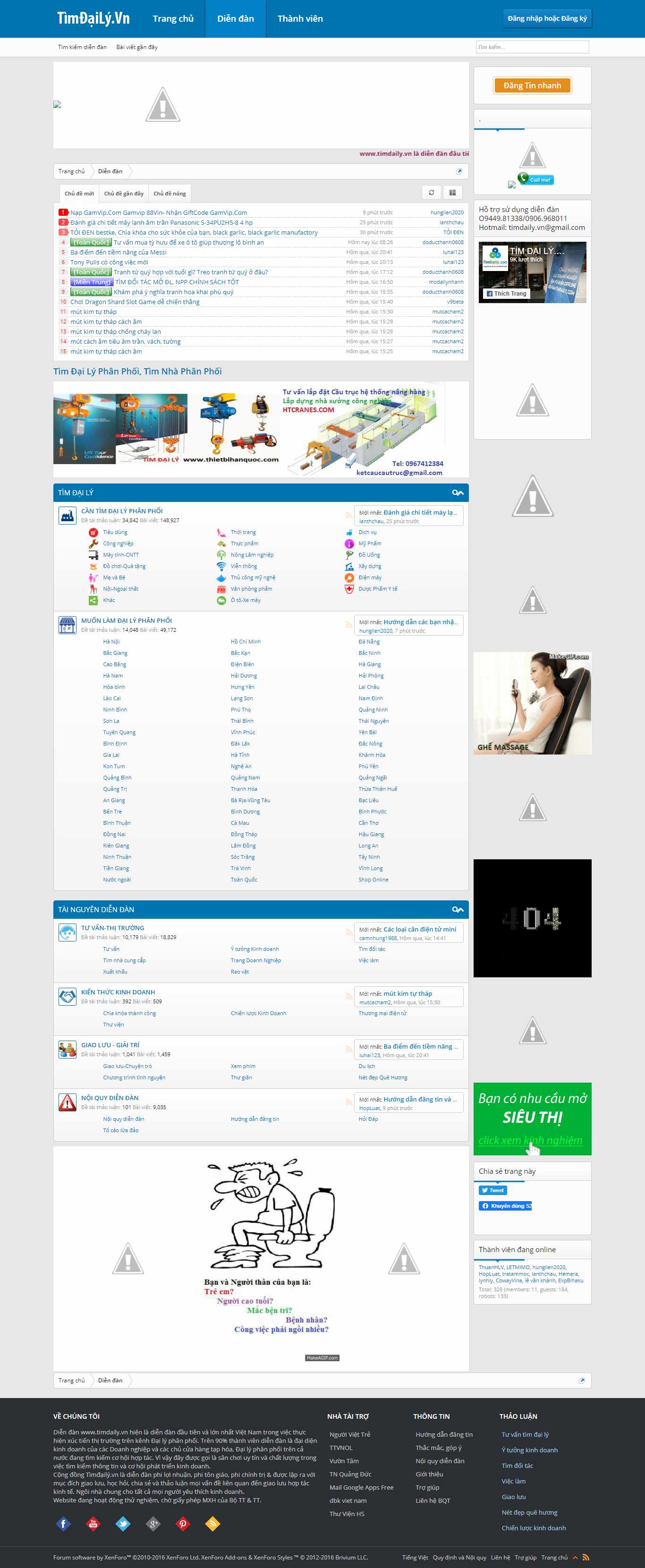 Thiết kế Web tìm đối tác timdaily.vn