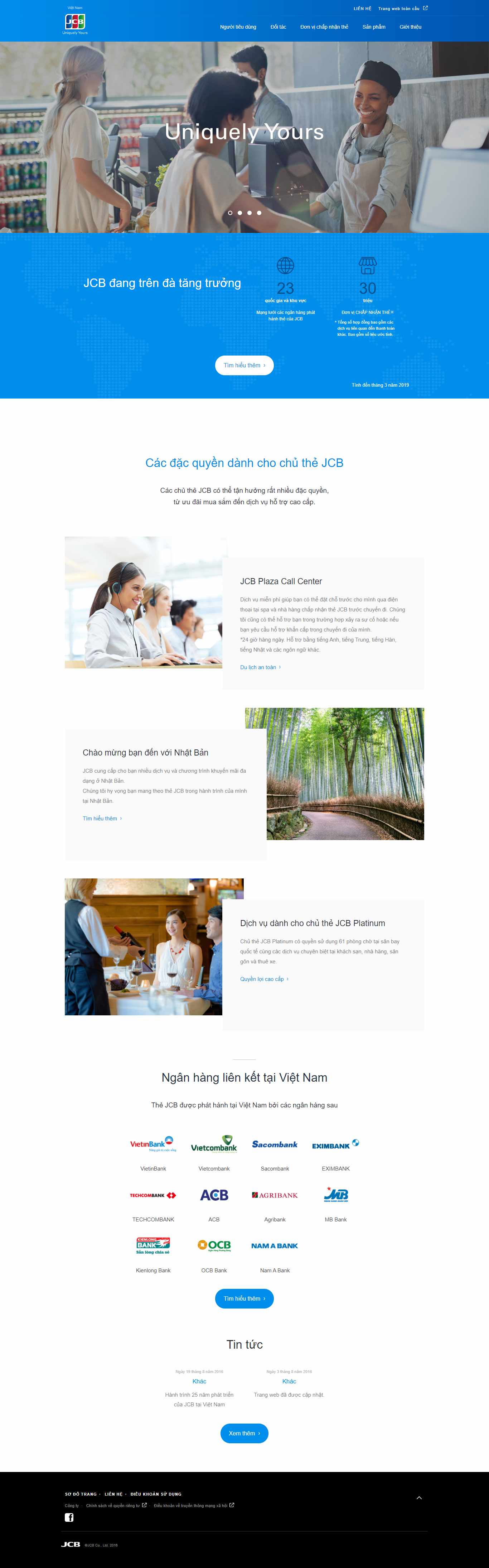 Thiết kế Web tìm đối tác vn.jcb
