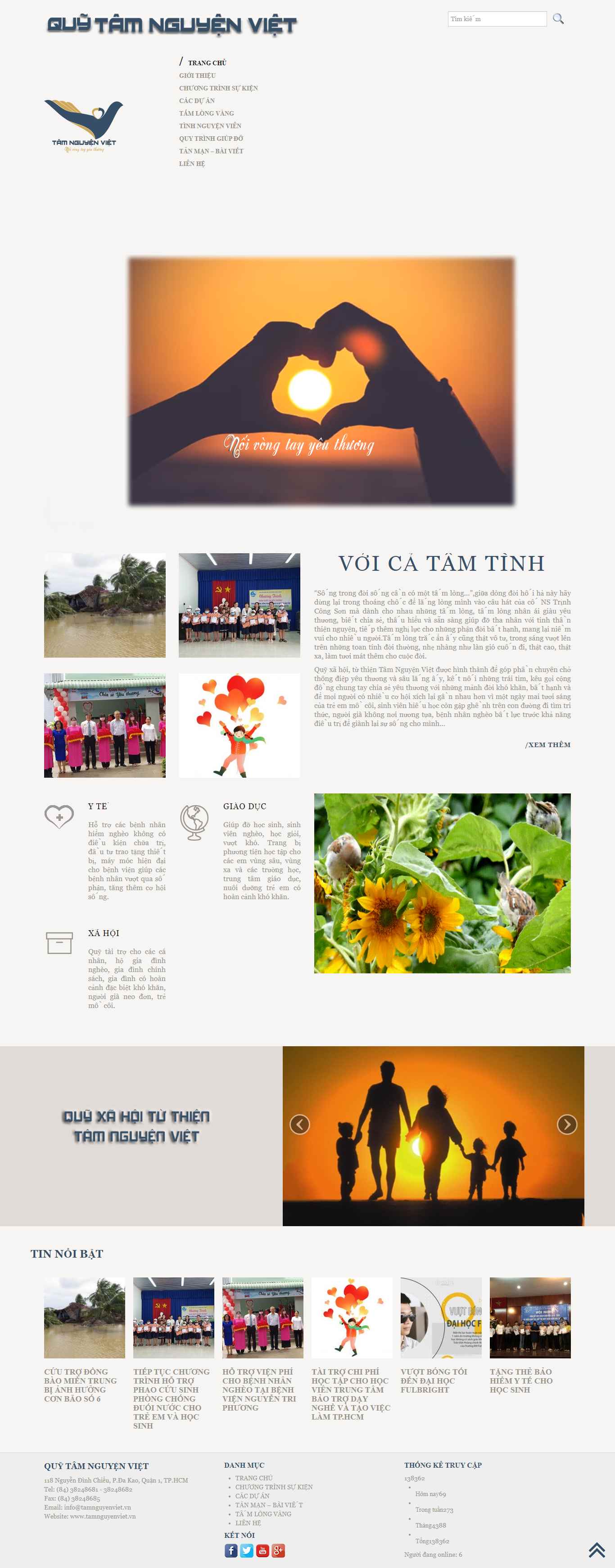 Thiết kế Web tamnguyen tamnguyenviet.vn