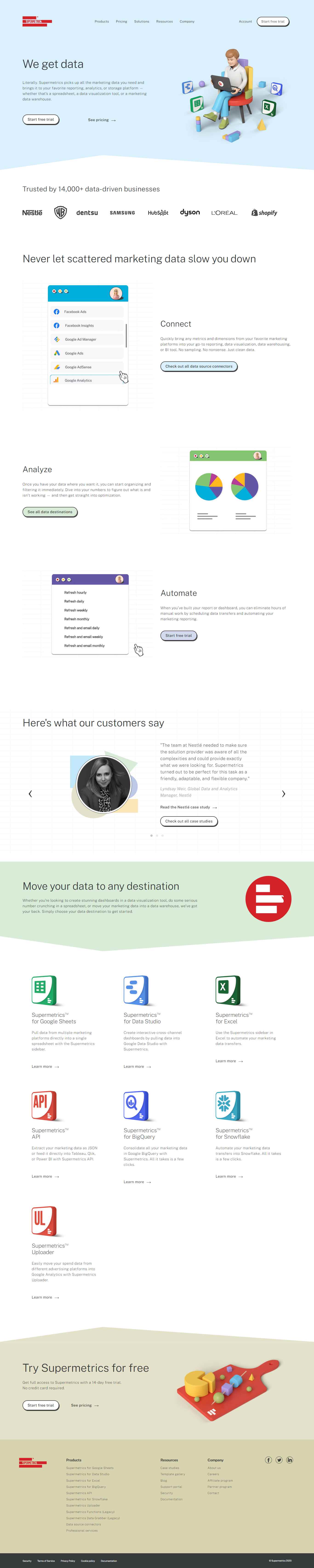 Thiết kế Web seongon supermetrics.com
