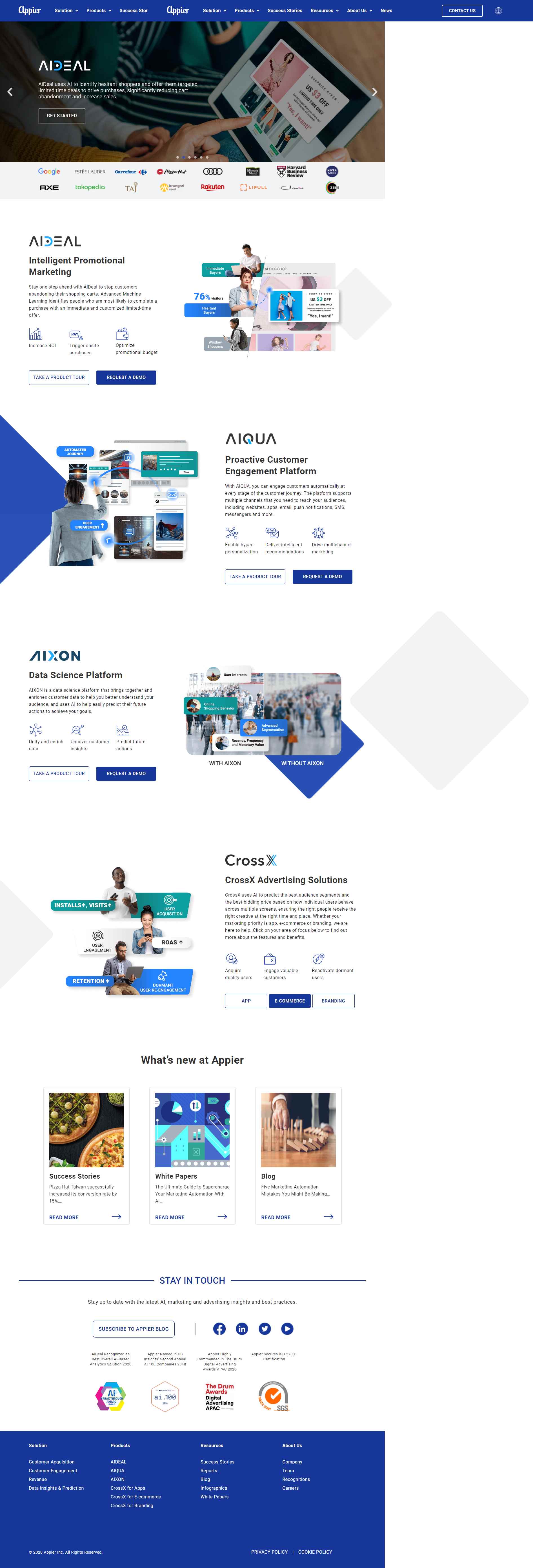 Thiết kế Web seongon appier.com