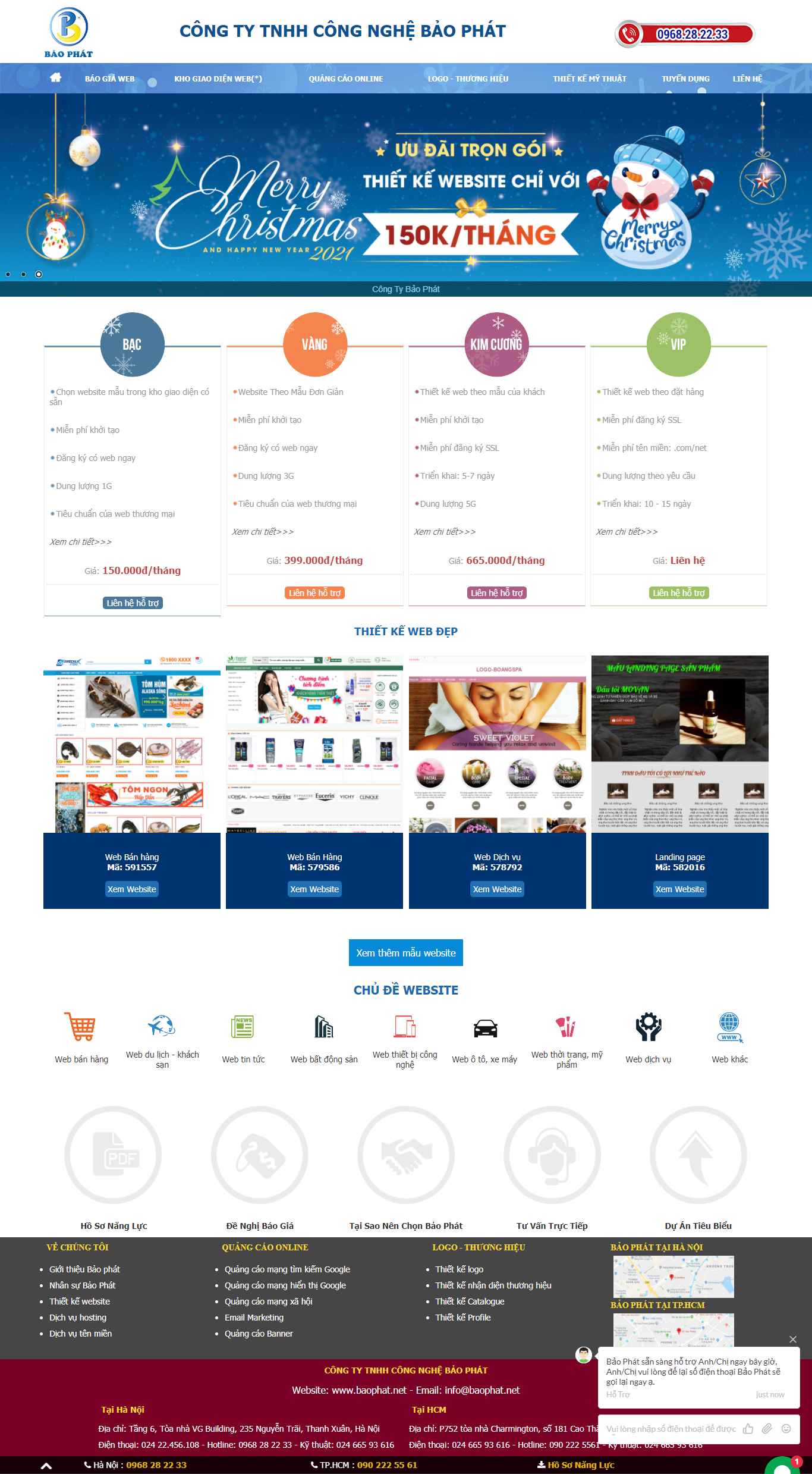 Thiết kế Web baophat baophat.net