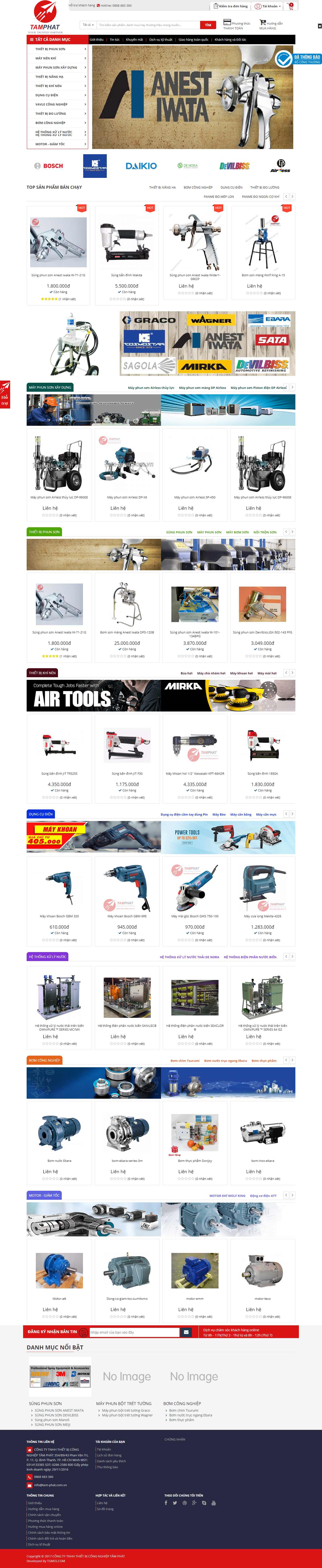 Thiết kế Web tamphat tam-phat.com.vn