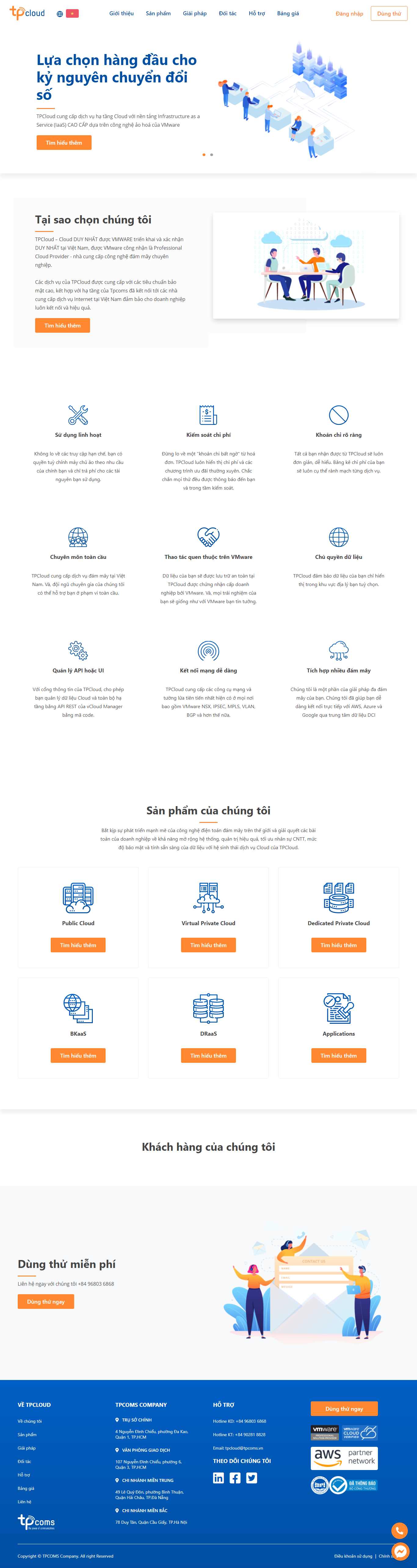 Thiết kế Web hostinger tpcloud.vn