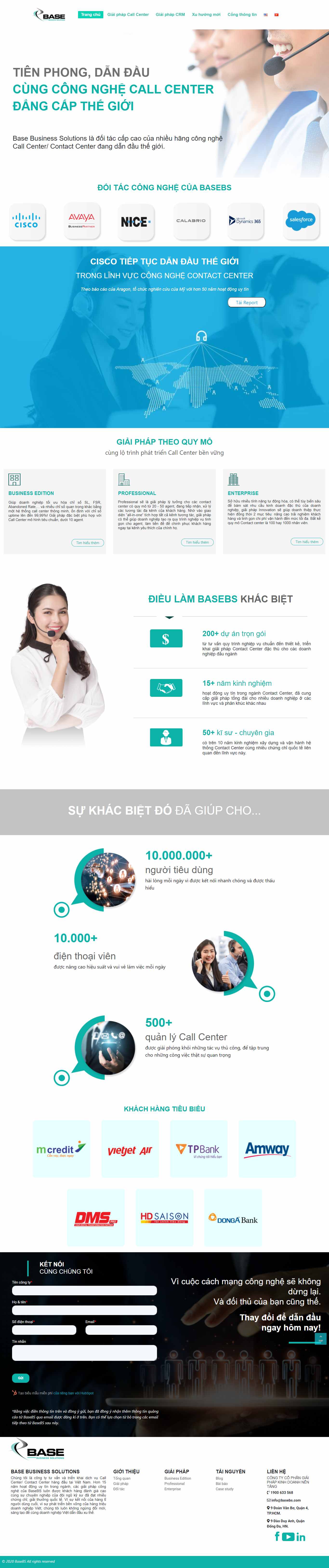 Thiết kế Web bizfly basebs.com