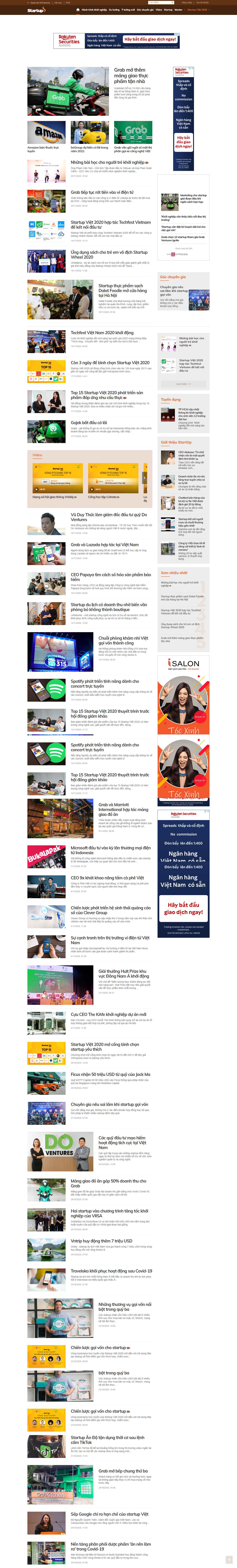 Thiết kế Web ico startup.vnexpress.net