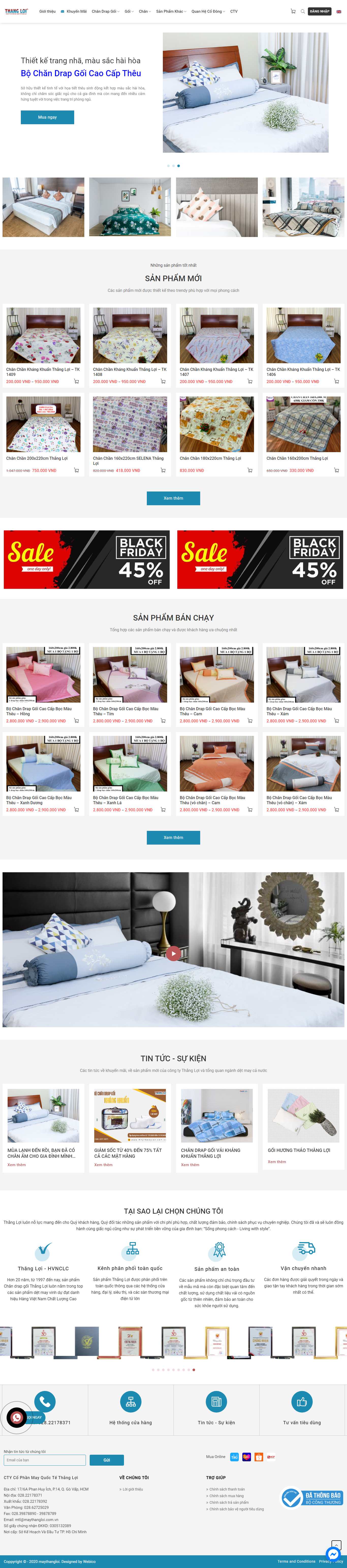 Thiết kế Web ico maythangloi.com.vn