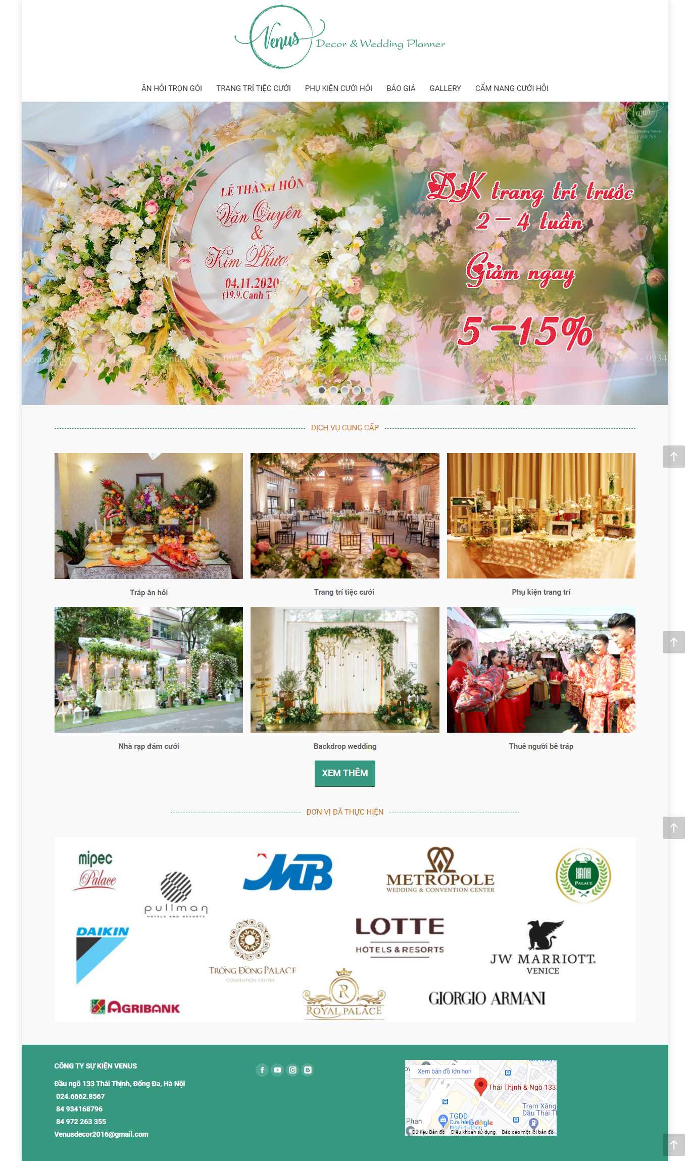 Thiết kế Web saokim cuoihoitrongoivenus.com