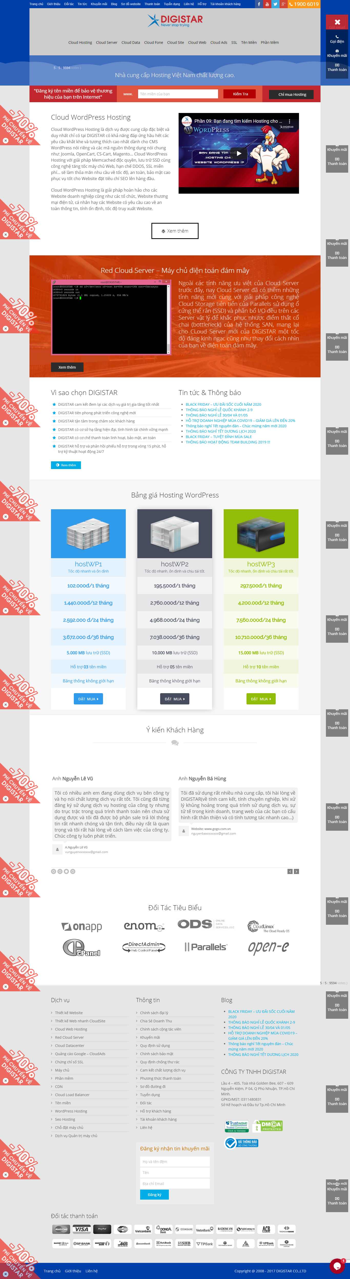 Thiết kế Web digistar digistar.vn