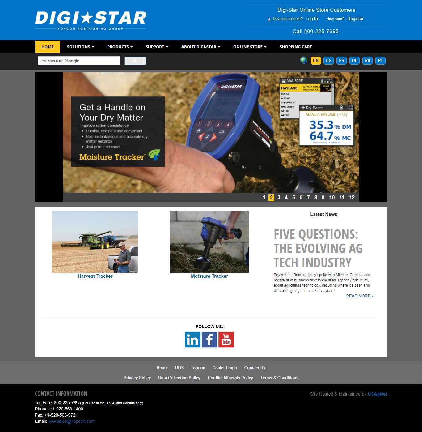 Thiết kế Web digistar digi-star.com