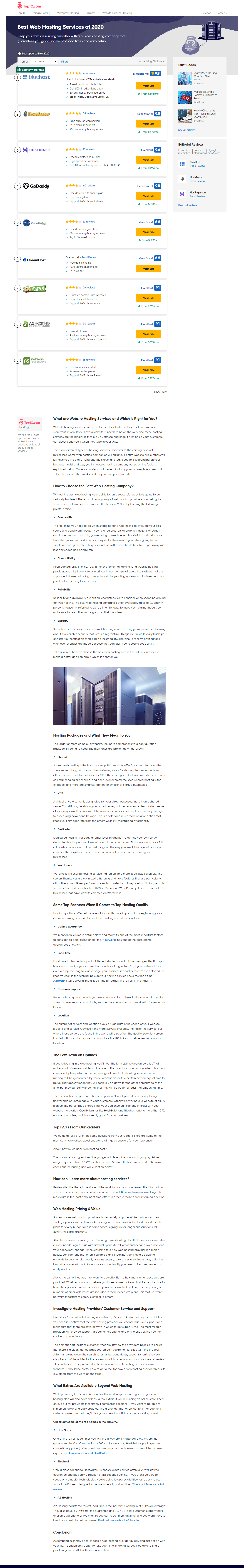 Thiết kế Web digistar top10bestwebsitehosting.com